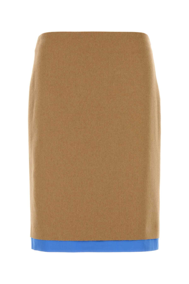 Beige Camel Skirt