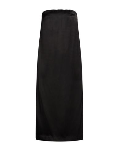 Woman Midi dress Black Size S Viscose