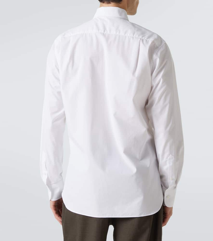 Cotton poplin shirt