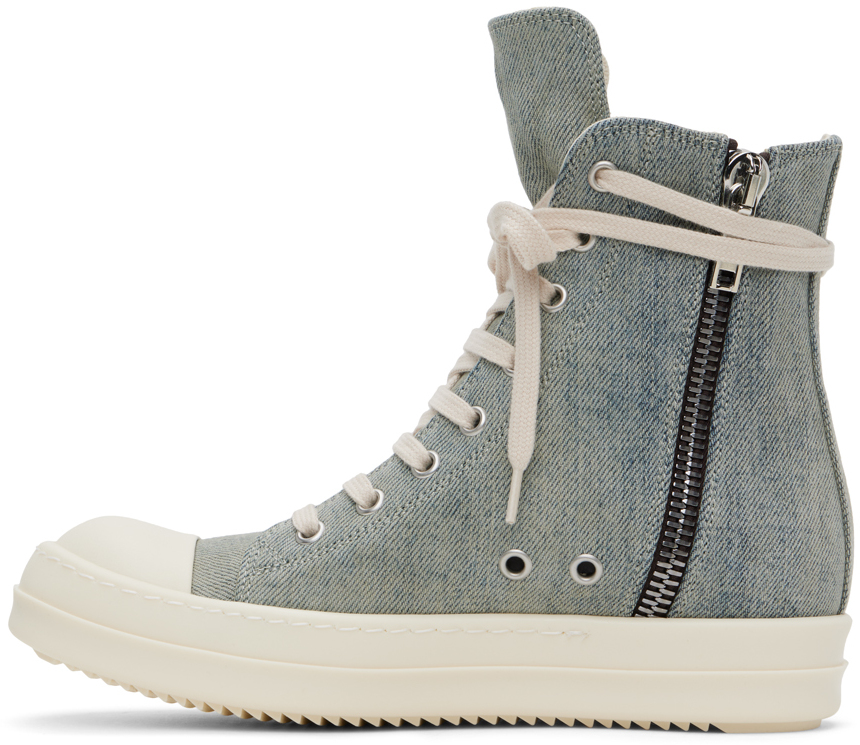 Rick Owens DRKSHDW Blue Sneaks Sneakers