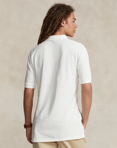 Man Polo shirt White