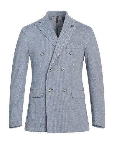 Man Blazer Midnight blue Size 38 Polyester, Cotton, Elastane
