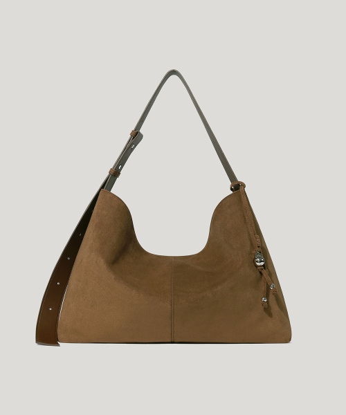 Tave Suede Shoulder Bag_Chestnut