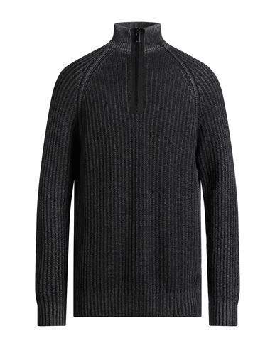 Man Sweater Black Size 46 Wool