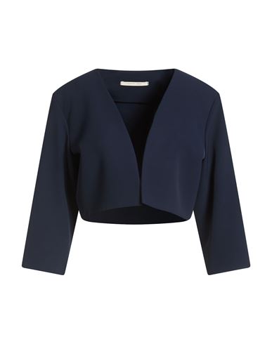 Operà Chic Woman Jacket Midnight blue Size 12 Polyester, Elastane