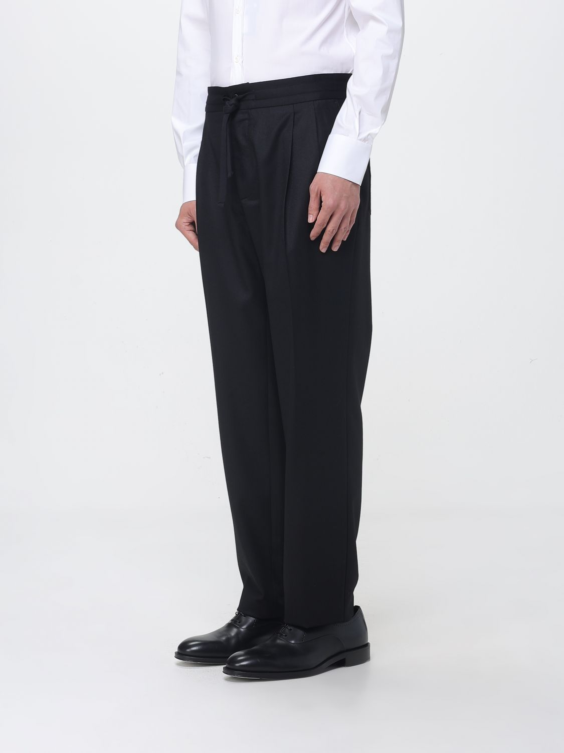 Pants Men color Black