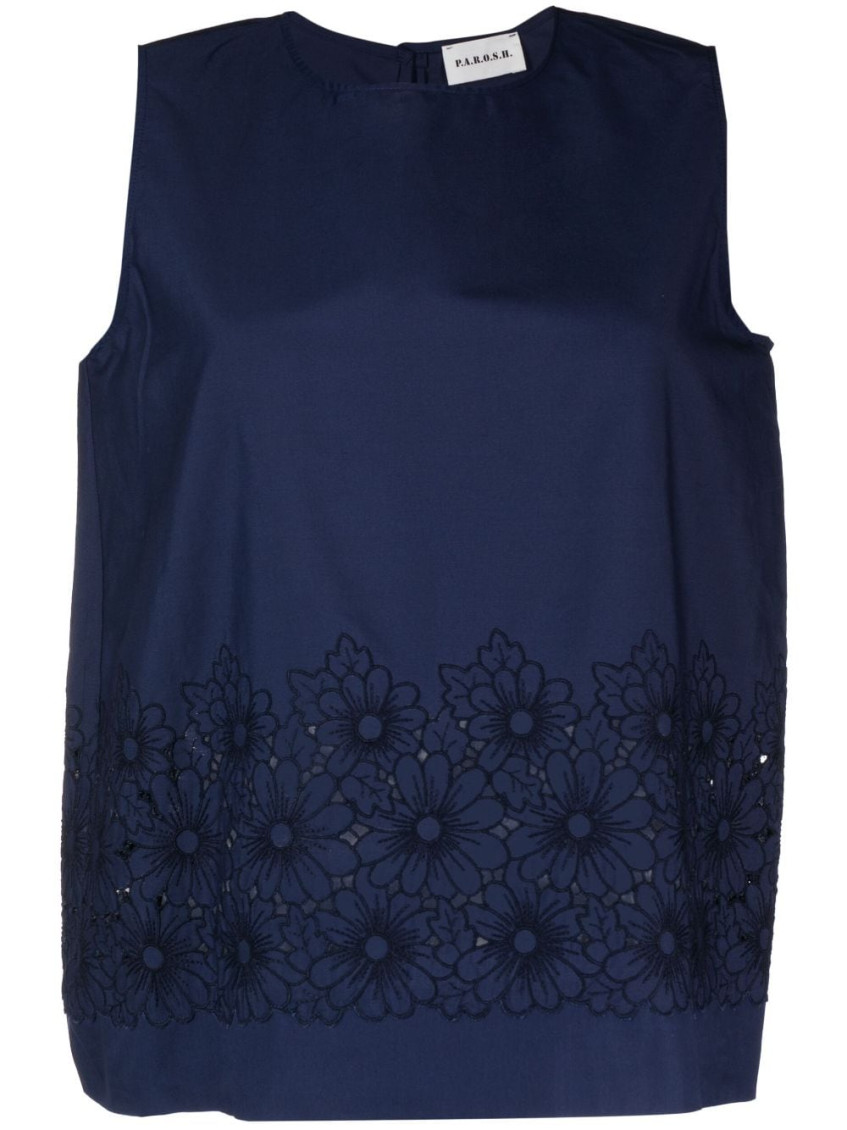 - Cotton Embroidered Top
