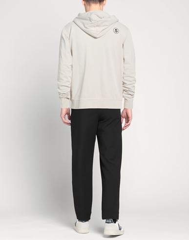 Man Sweatshirt Beige Size L Cotton