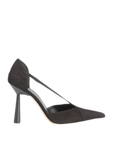 Woman Pumps Black Size 10 Leather