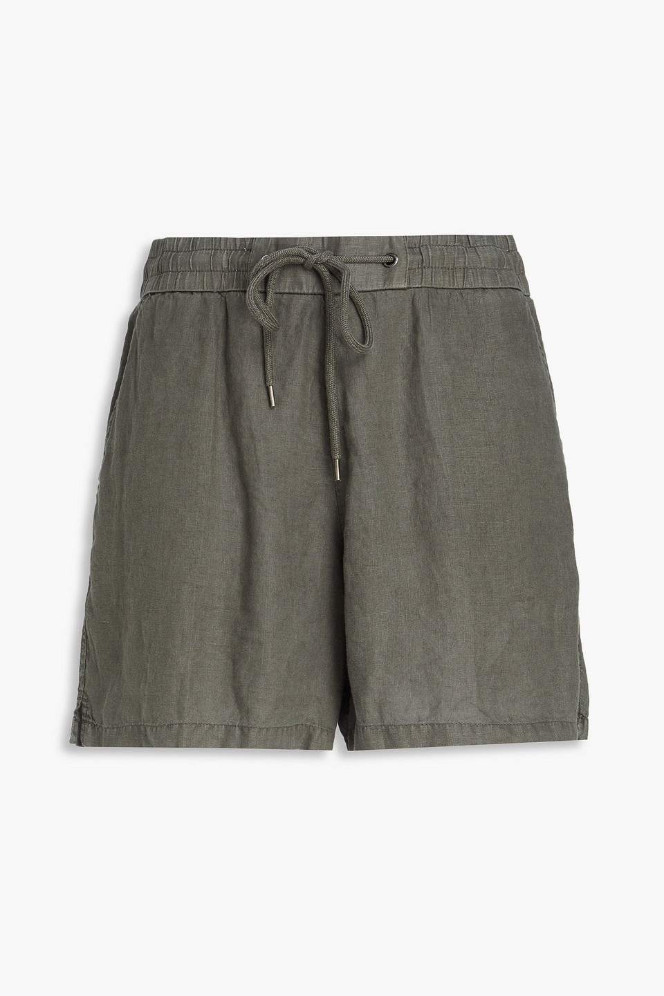 James Perse - Linen shorts - Green - 0