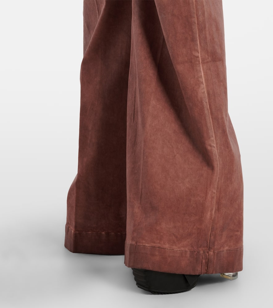 Dirt Cooper high-rise wide-leg jeans