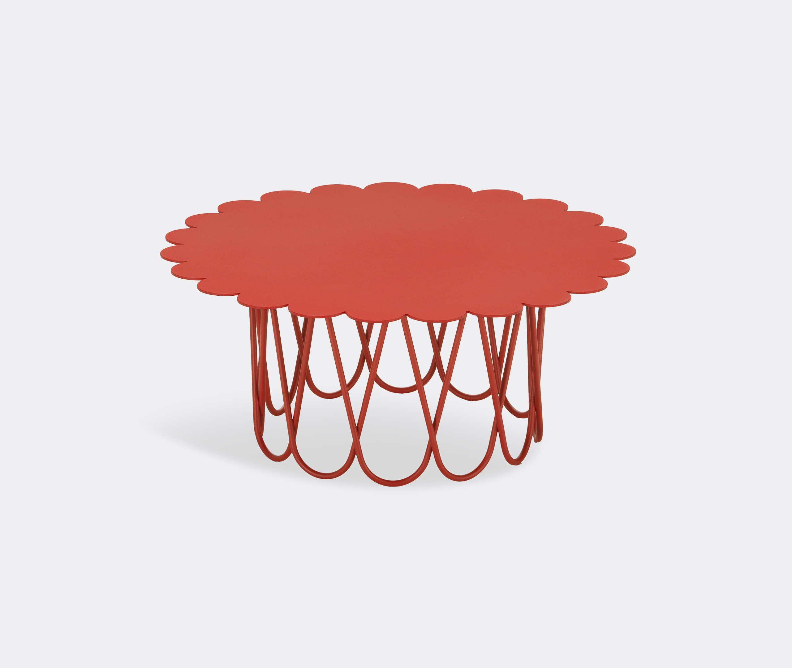 'flower Table', Red