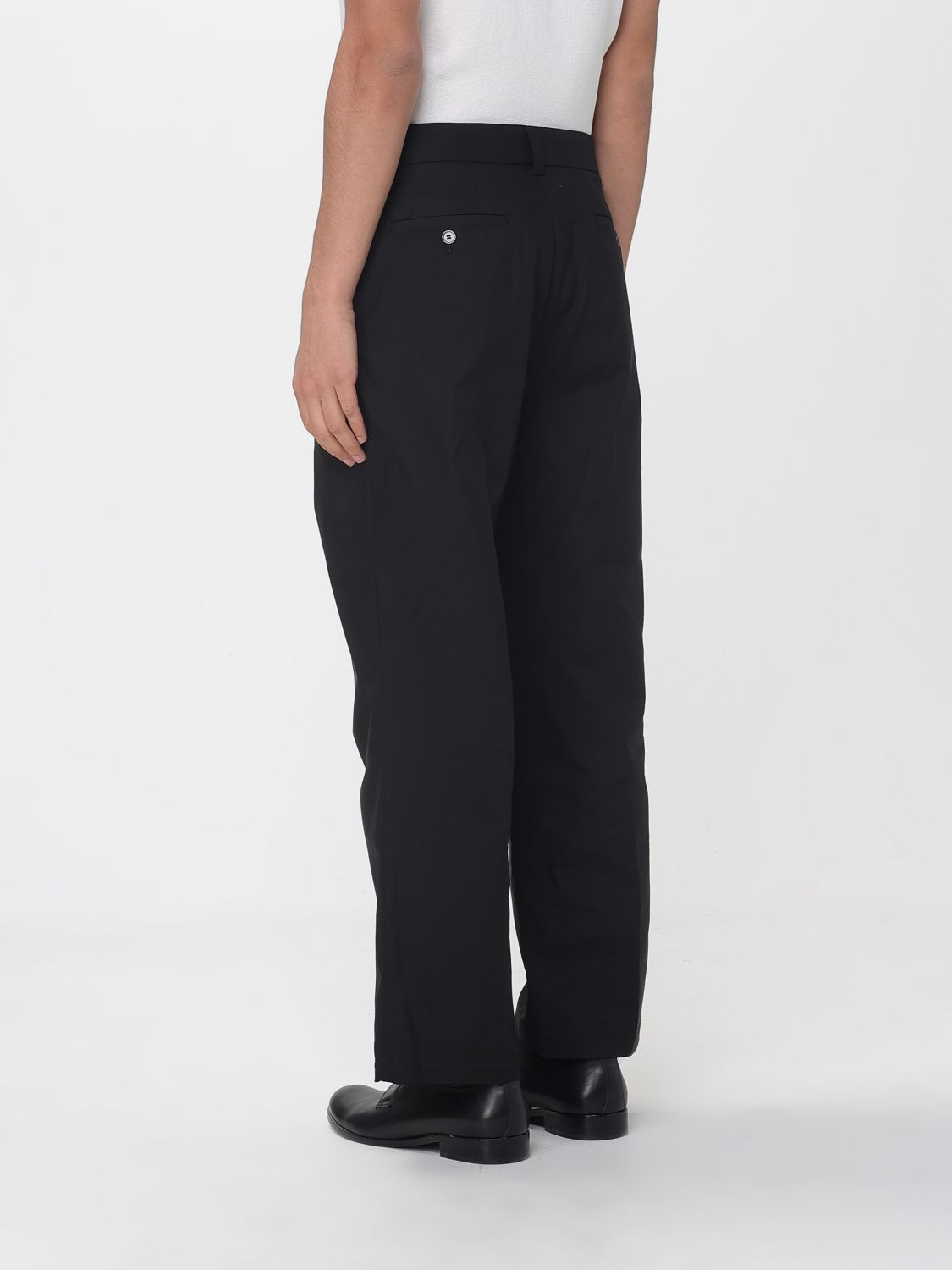 Pants Men color Black