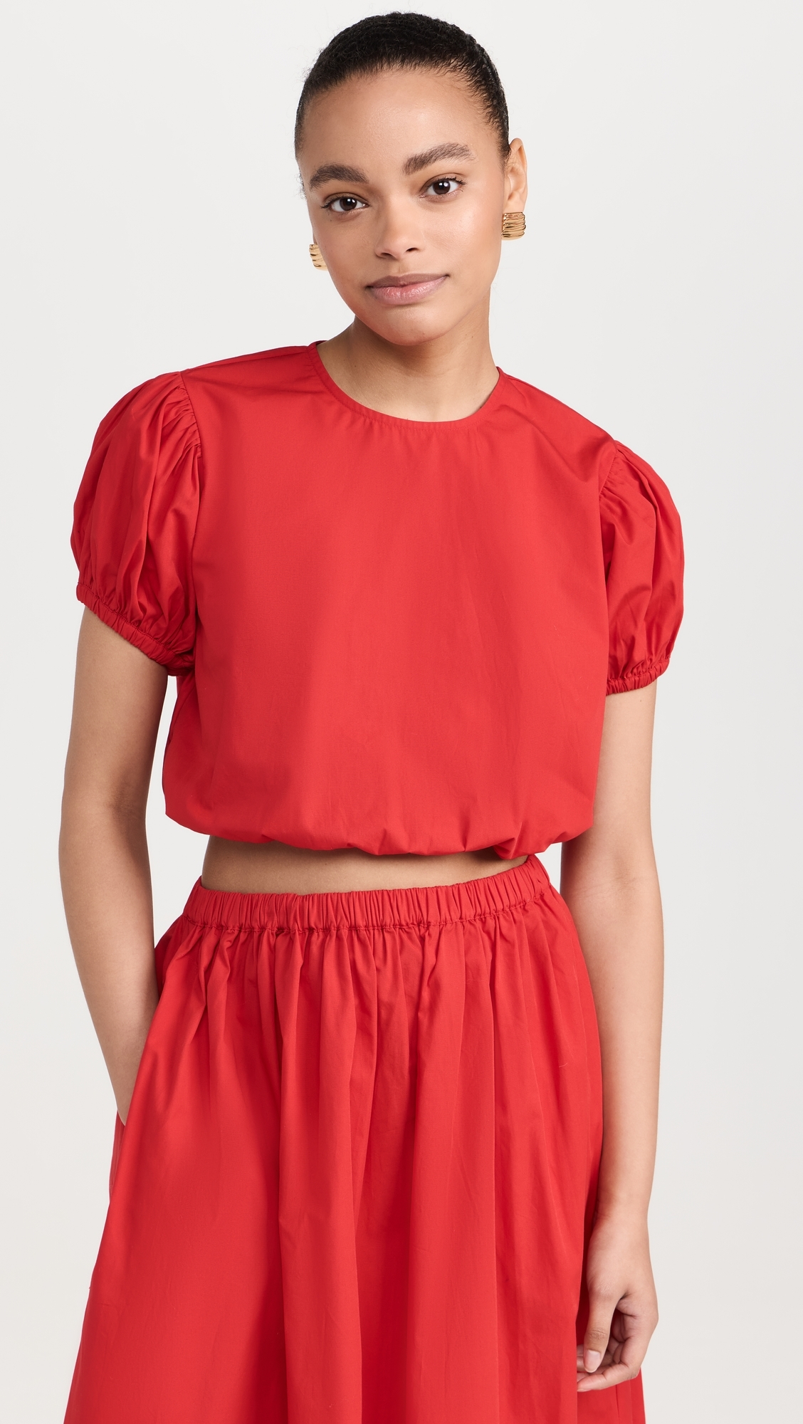 Crew Top Red