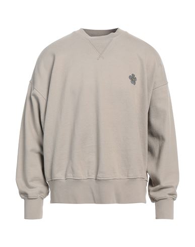 Man Sweatshirt Beige Size S Cotton