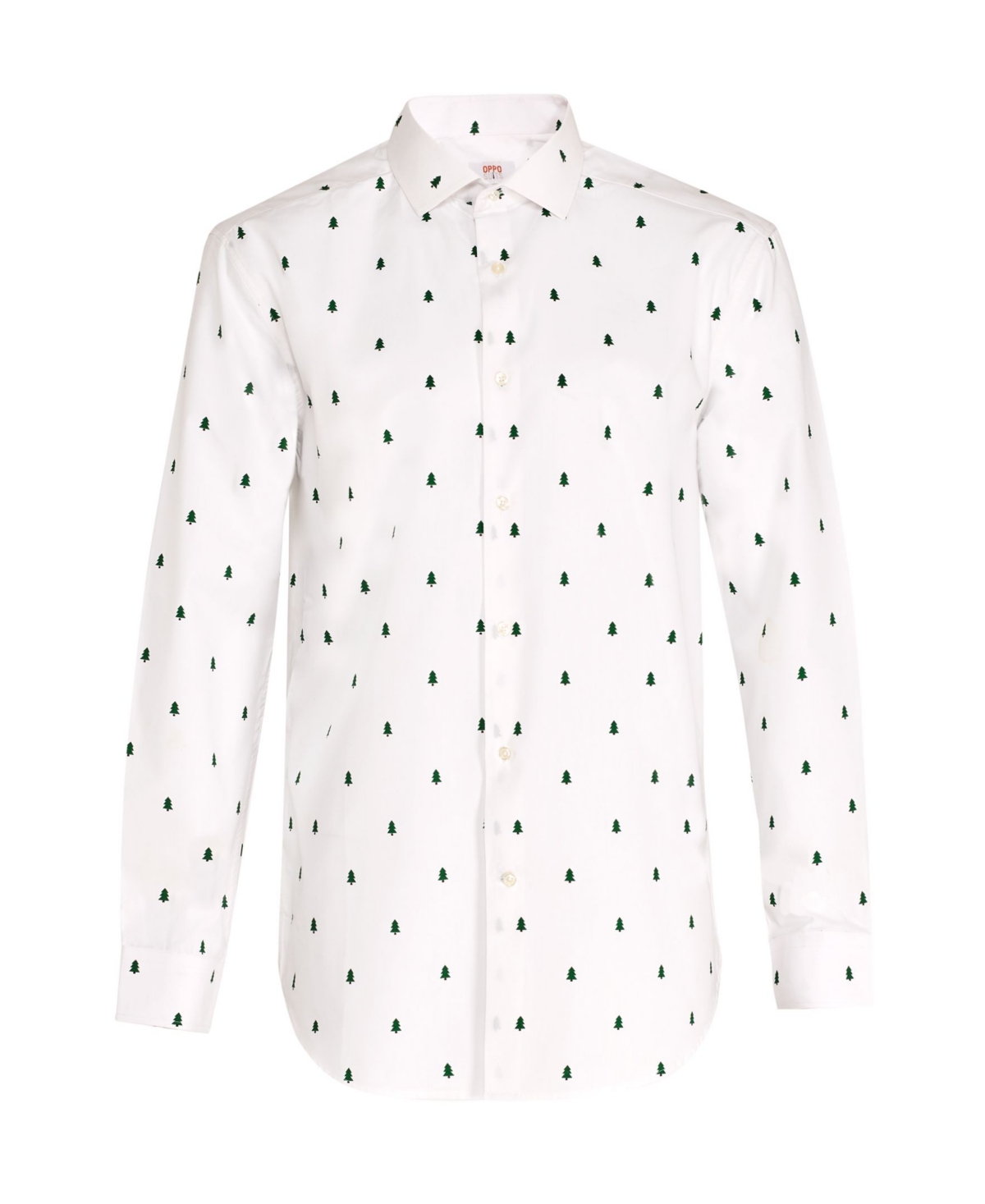 white christmas dresses Men's OppoSuits Christmas Icons Button-Down Shirt, Size: Large, Red main image 1