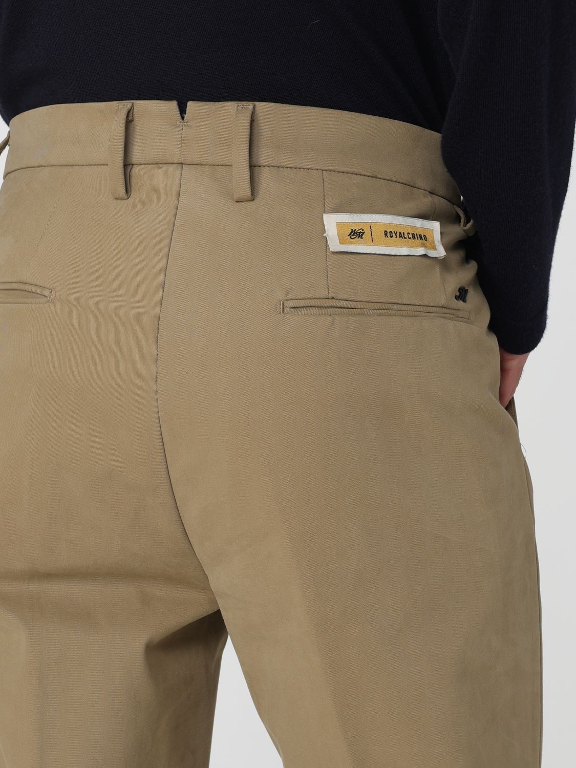 Pants Men color Beige