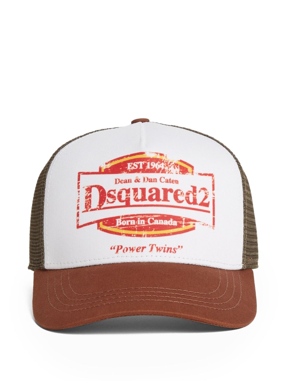Logo-print cap - Blue