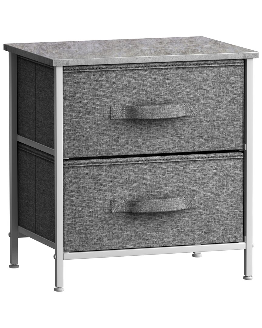 Nightstand With 2 Drawers