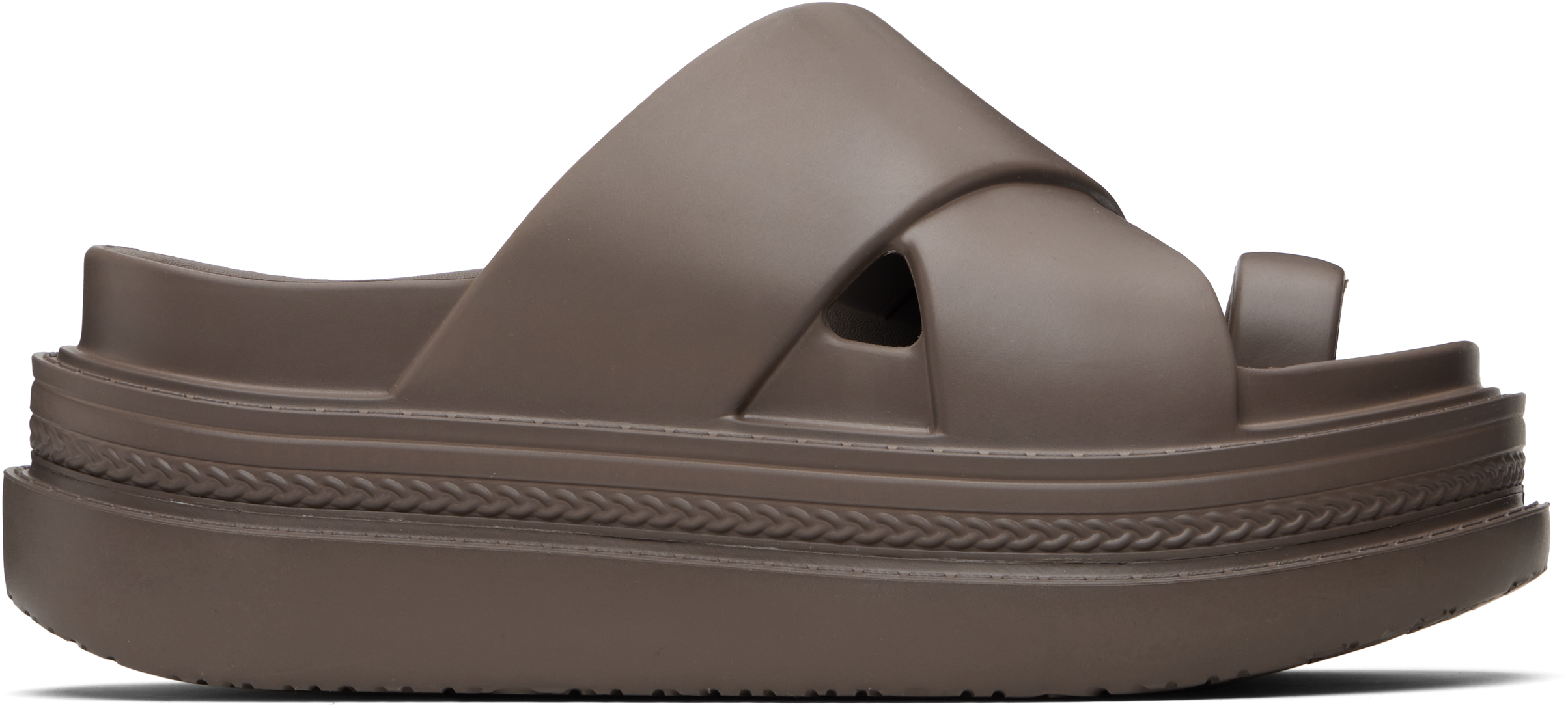 Brown Foam Multiple Sole Sandals