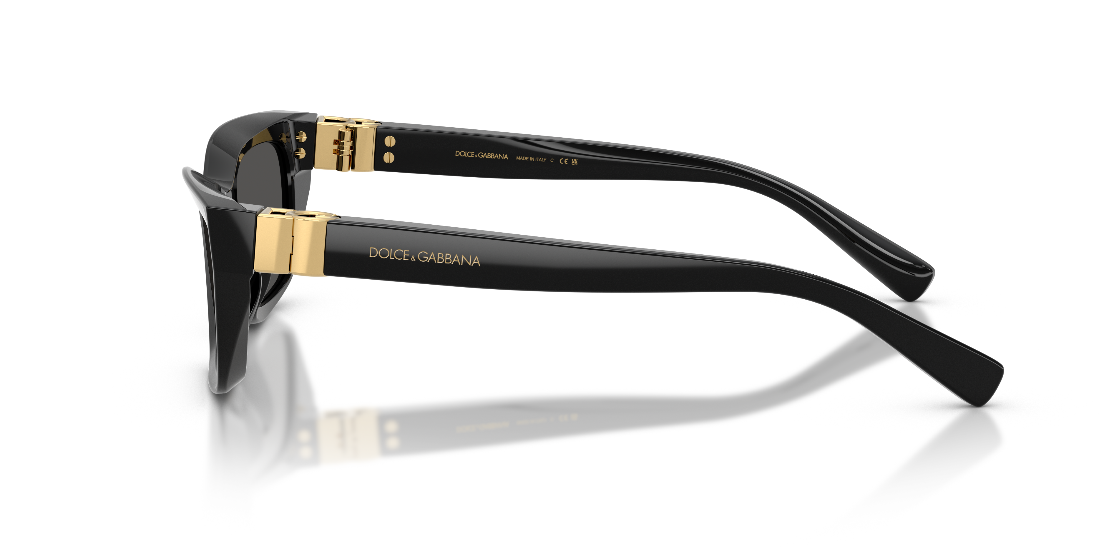 Dolce & Gabbana Woman Dolce & Gabbana DG4532 501/87 Sunglasses Acetate Black Grey Cat Eye Norma