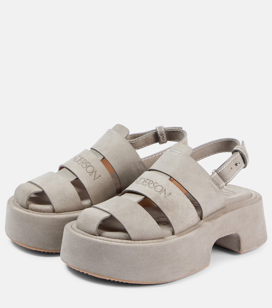 JW Anderson Fisherman leather platform sandals