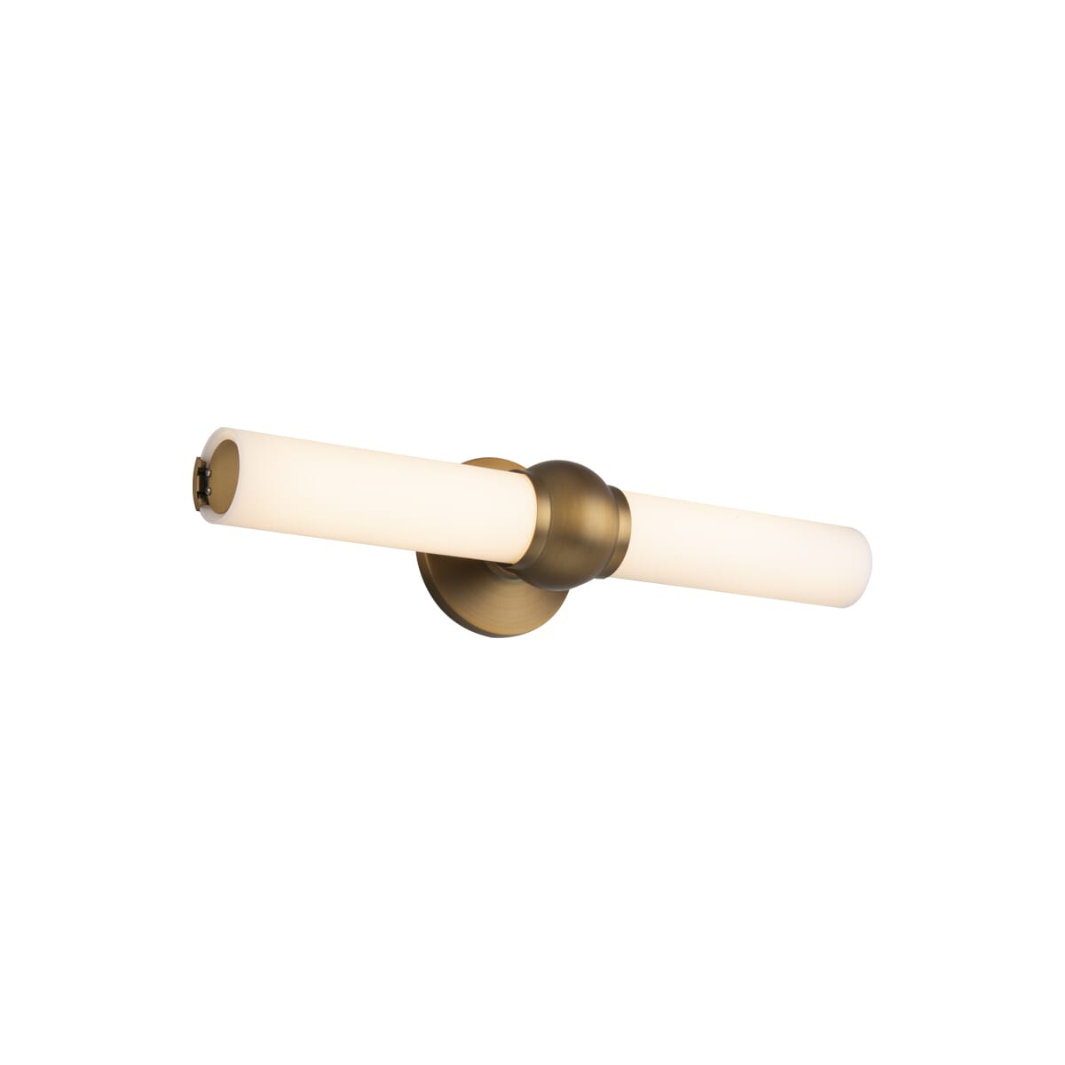 WAC Juliet 3000K 2-Light Bathroom Vanity Light in Aged Brass - WS-35020-AB