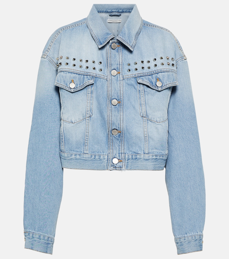 Embellished denim jacket