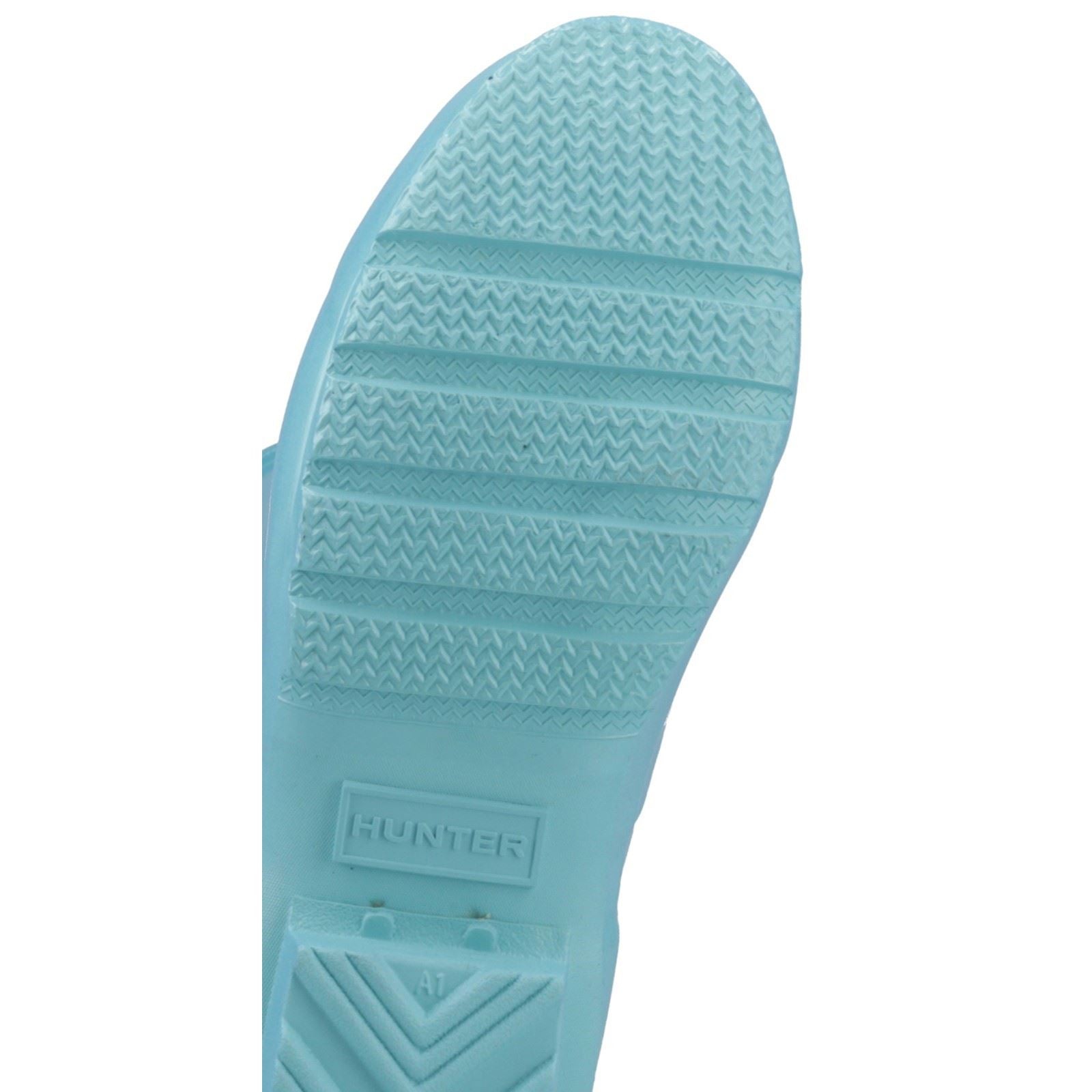 Hunter Original Nebula Rubber Pool Blue Wellington Boot