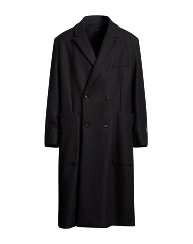 Paltò Guardaroba Man Coat Navy Size 40 Virgin Wool, Polyamide, Cashmere