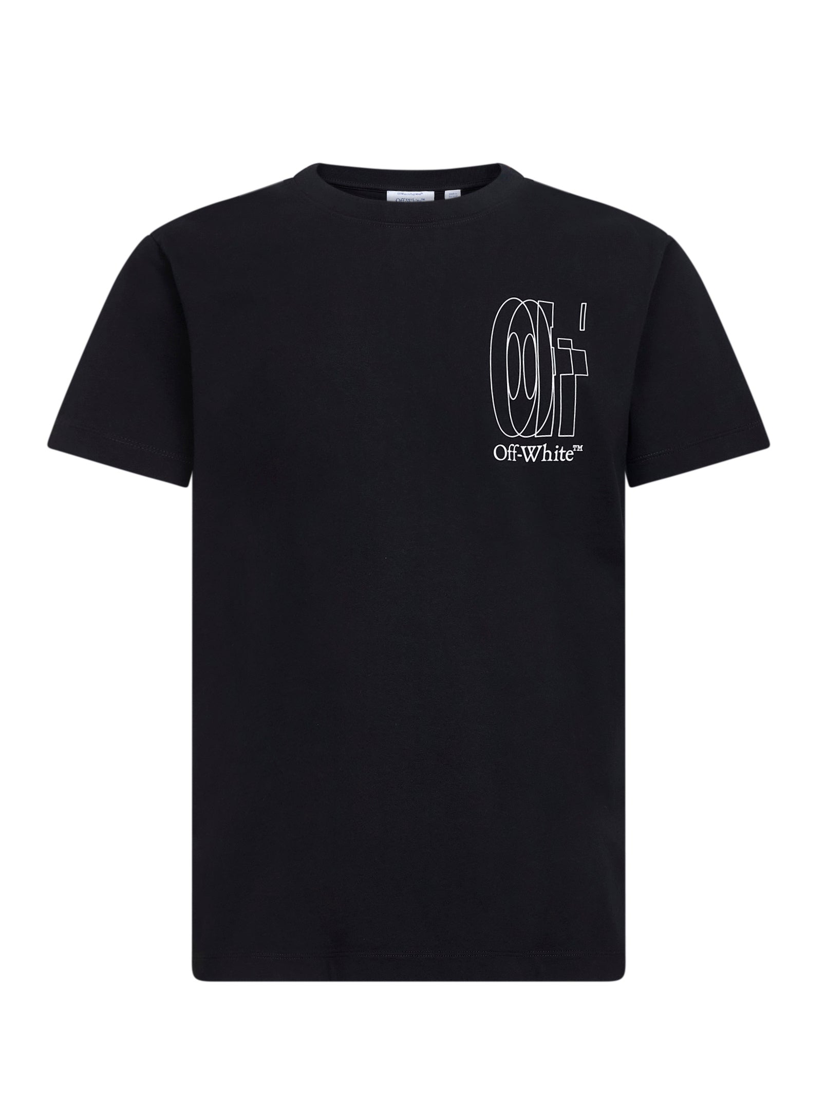 Logo-Printed Cotton T-Shirt — Black