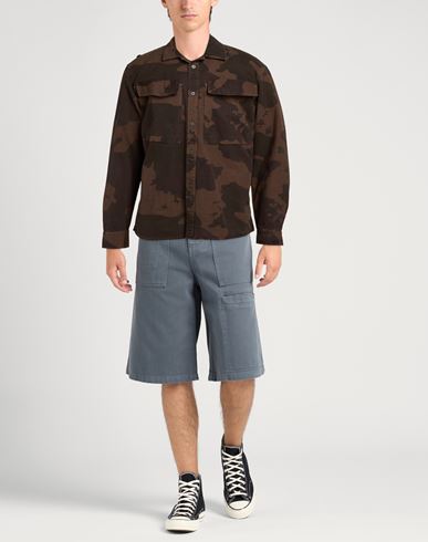 Man Shirt Military green Size M Recycled cotton, Cotton