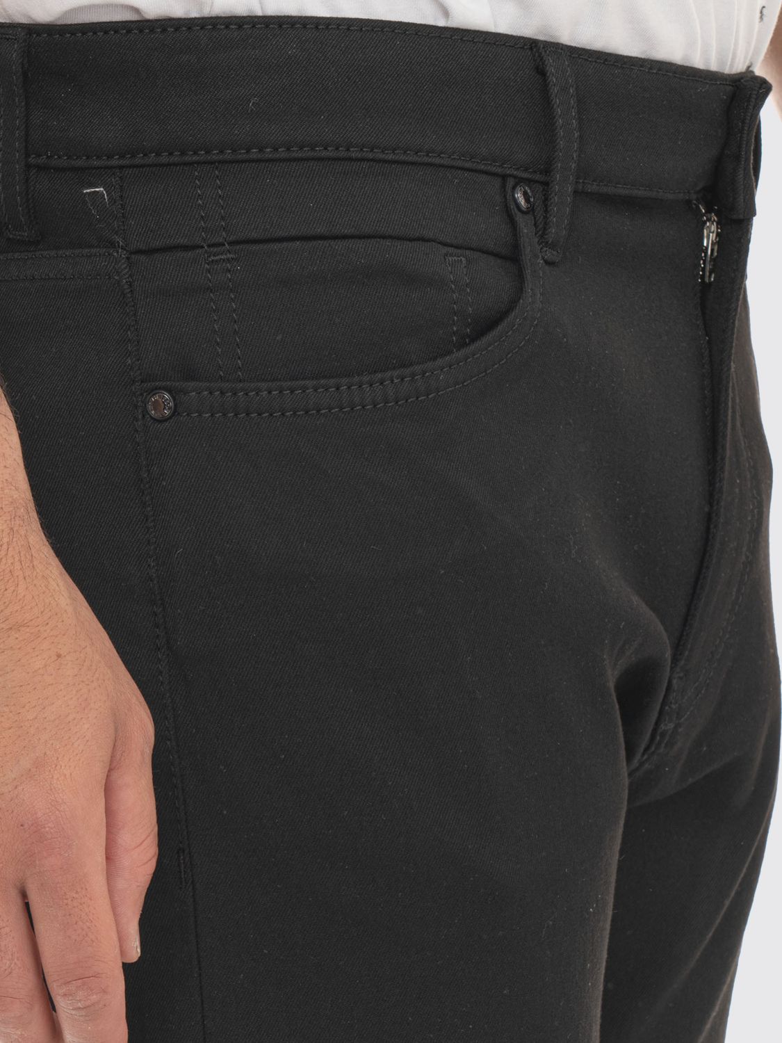 Pants Men color Black