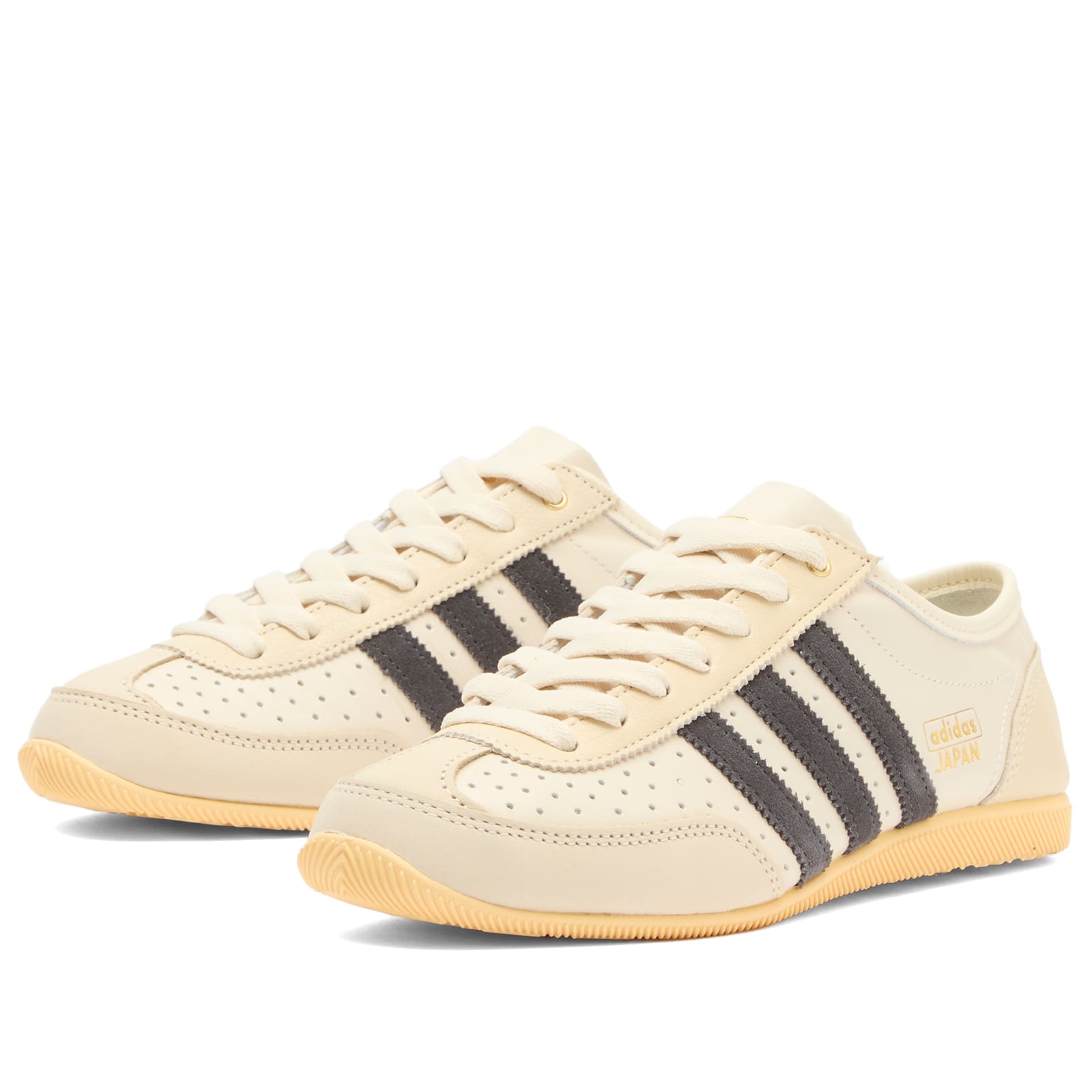 Women's Japan Decon Sneakers Cream White/Utility Black/Orange Tint