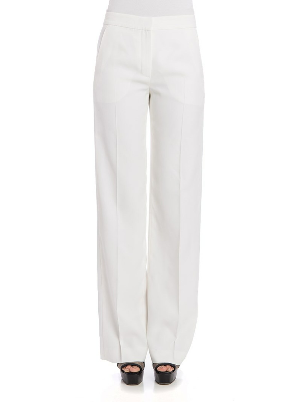 Unisex pants in white