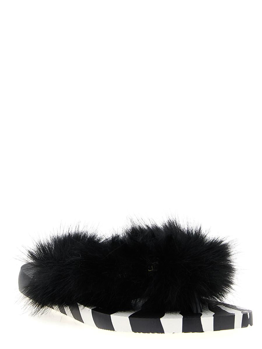 X Dolce & Gabbana 'Fauxf' Sandals