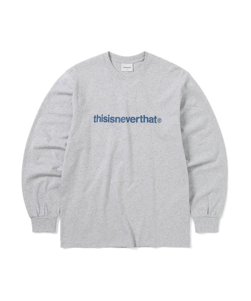 T-Logo S Tee Heather Gray