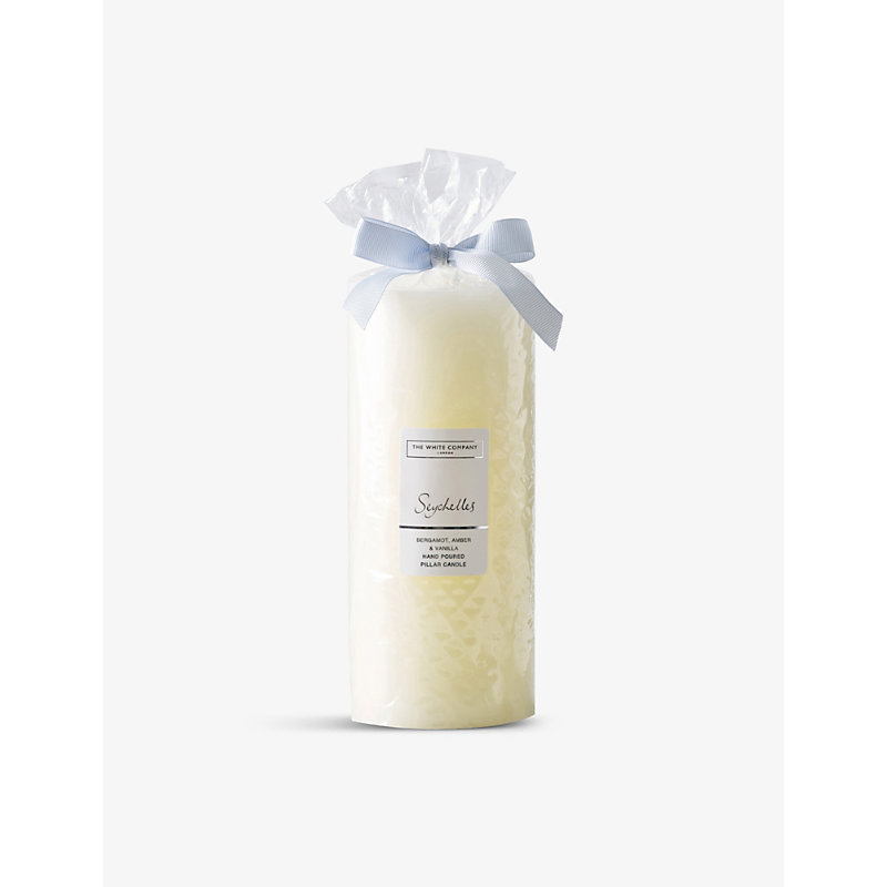 None/Clear Seychelles Large Scented Pillar Candle 895g 