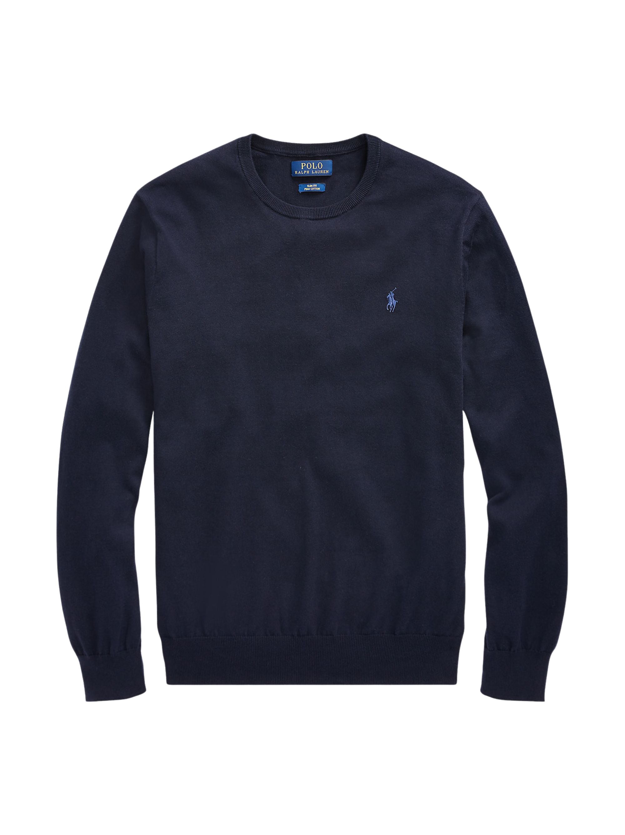 Classic Pima Cotton Sweater for Men - Fall Collection