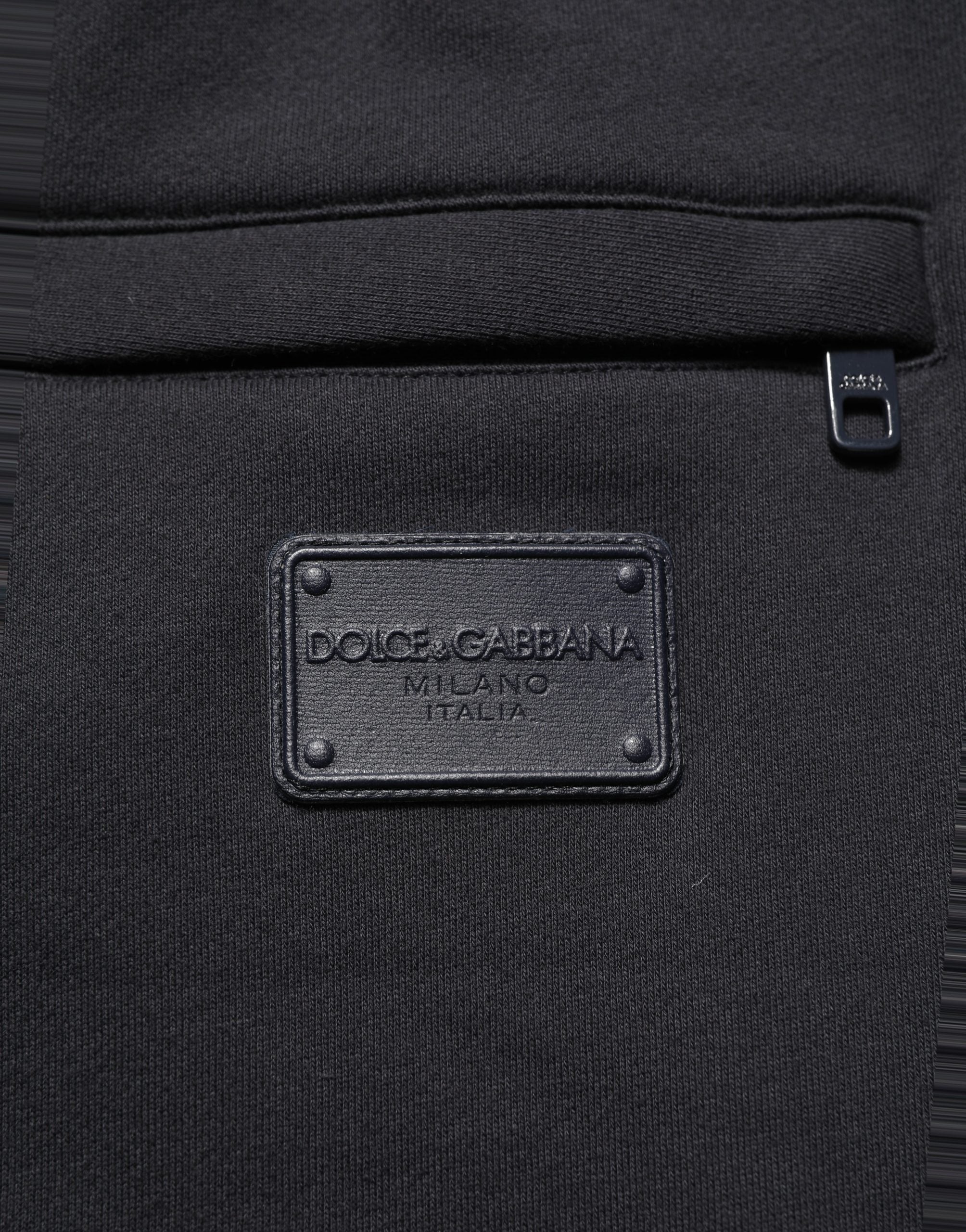 Viscose Drawstring Joggers — Black