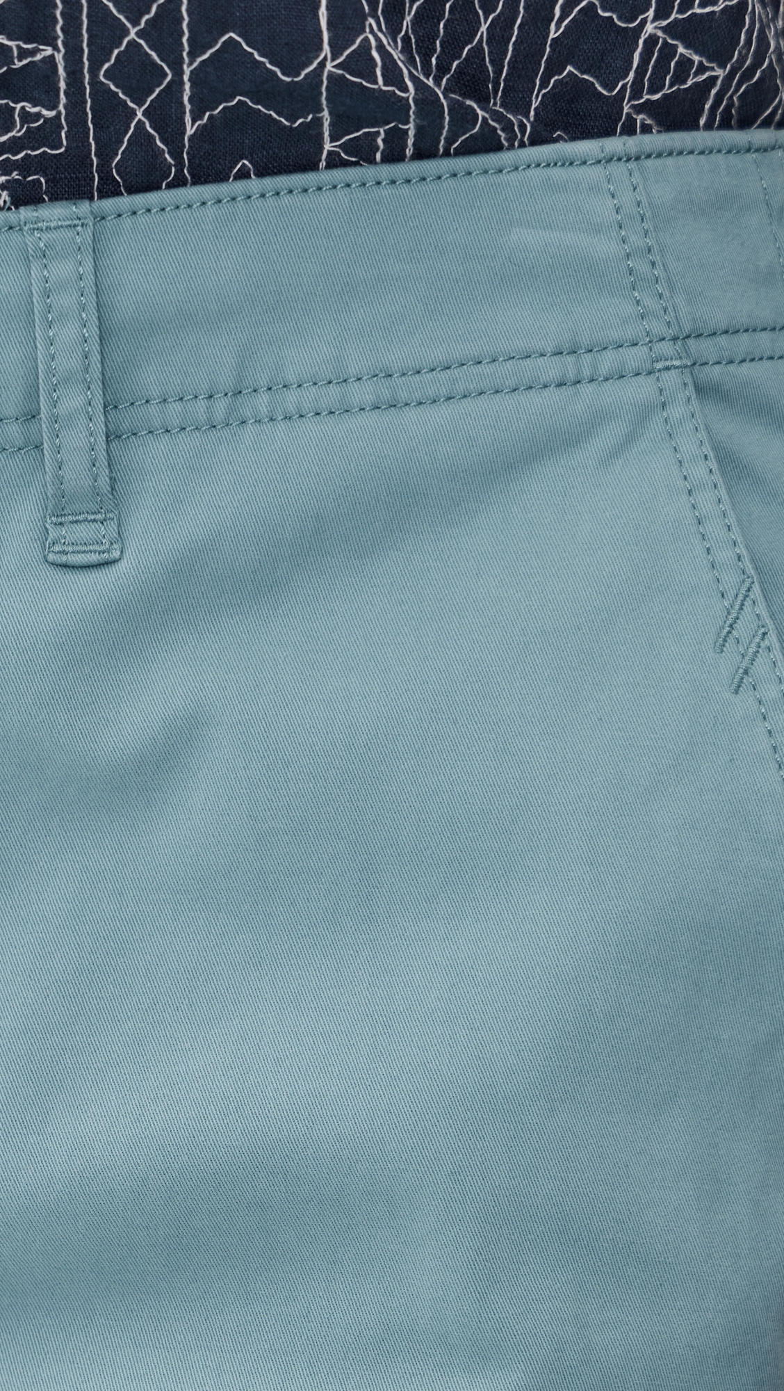 Chino Shorts 7.75 Steel Blue