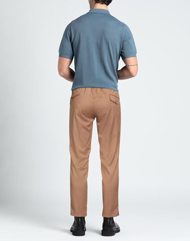 Man Pants Camel Size 30 Polyester, Viscose, Elastane