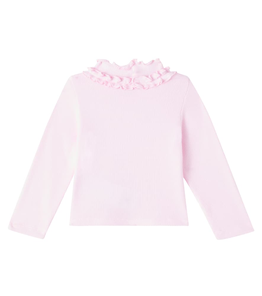 Baby embellished ruffled shirt