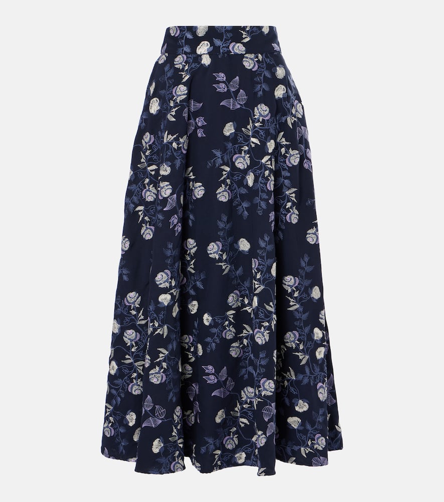Bergamot floral maxi skirt
