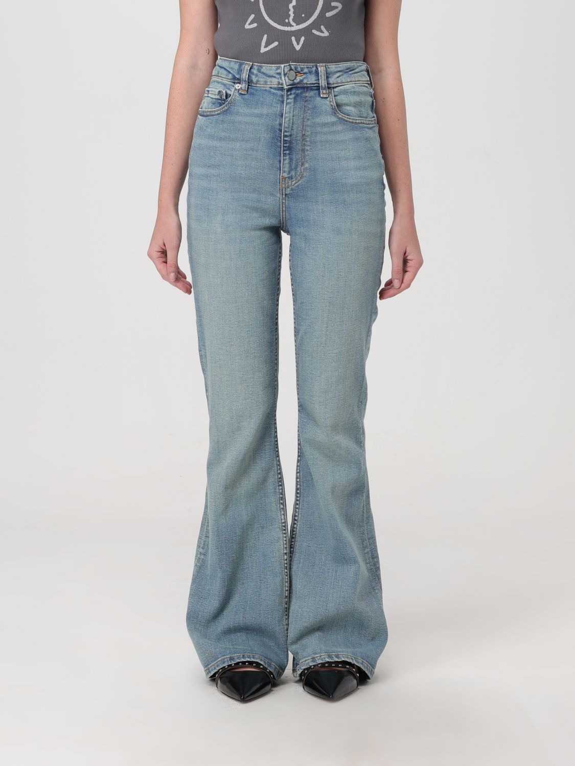 Jeans Woman color Denim