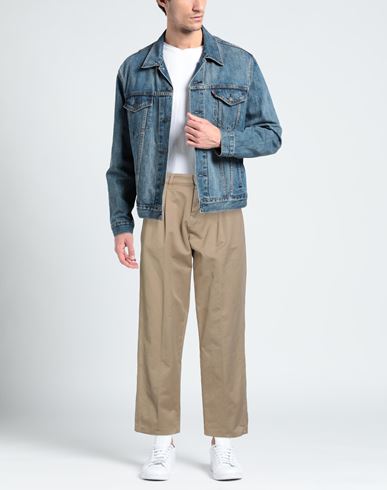 Man Pants Beige Size 32 Cotton