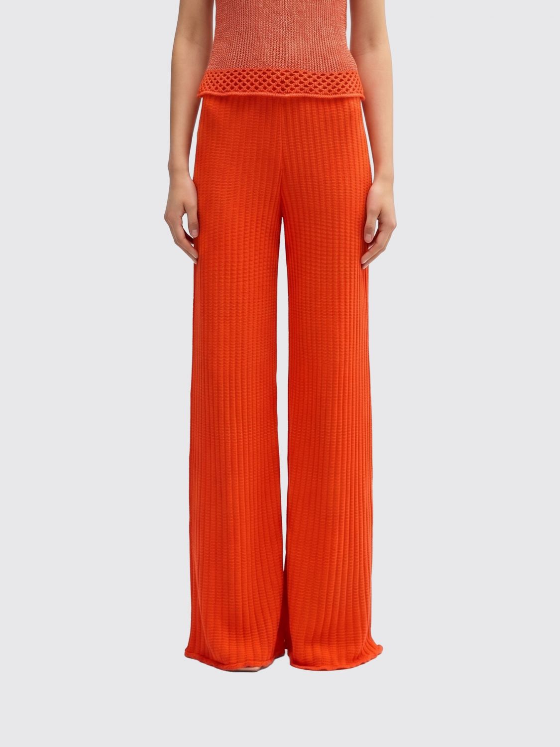 Pants Woman color Orange