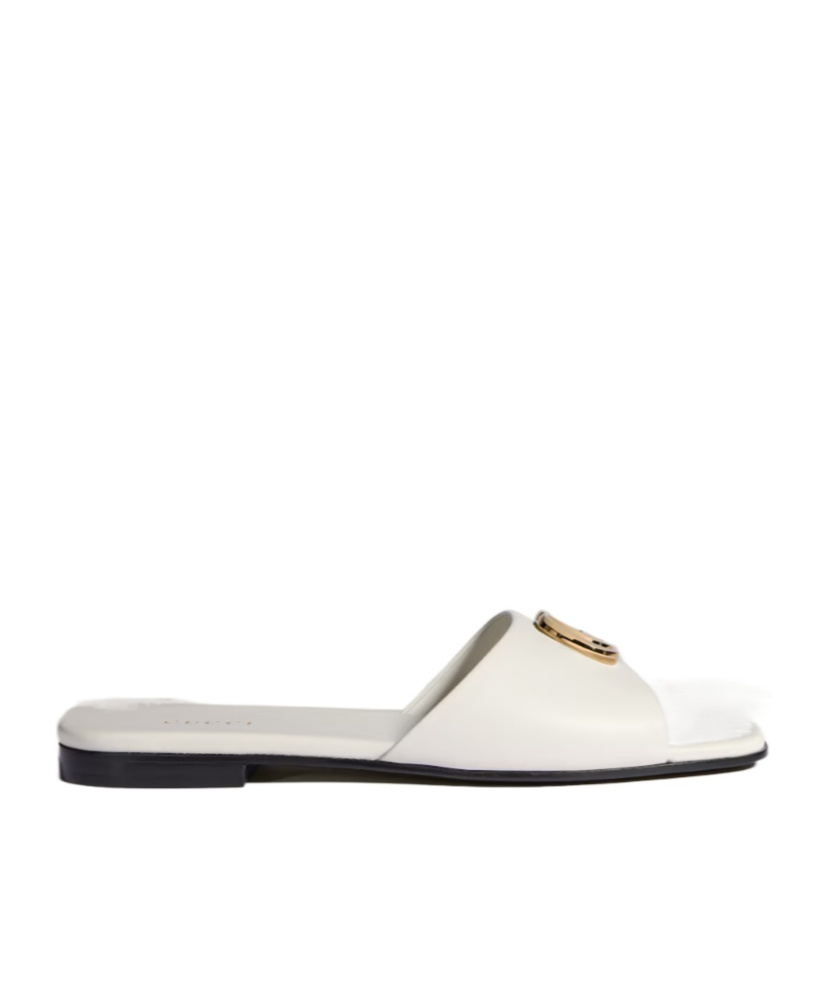 Women's slide sandal with Double G