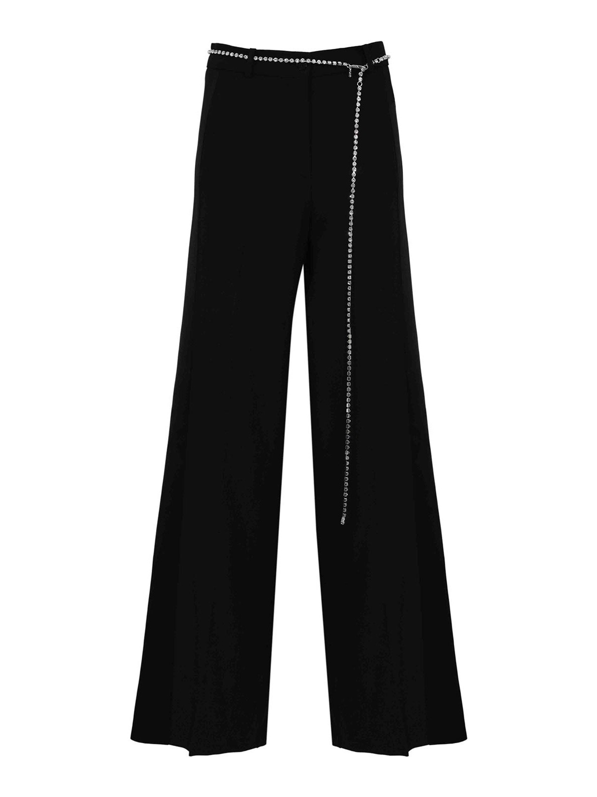Trousers with jewelled belt - 40