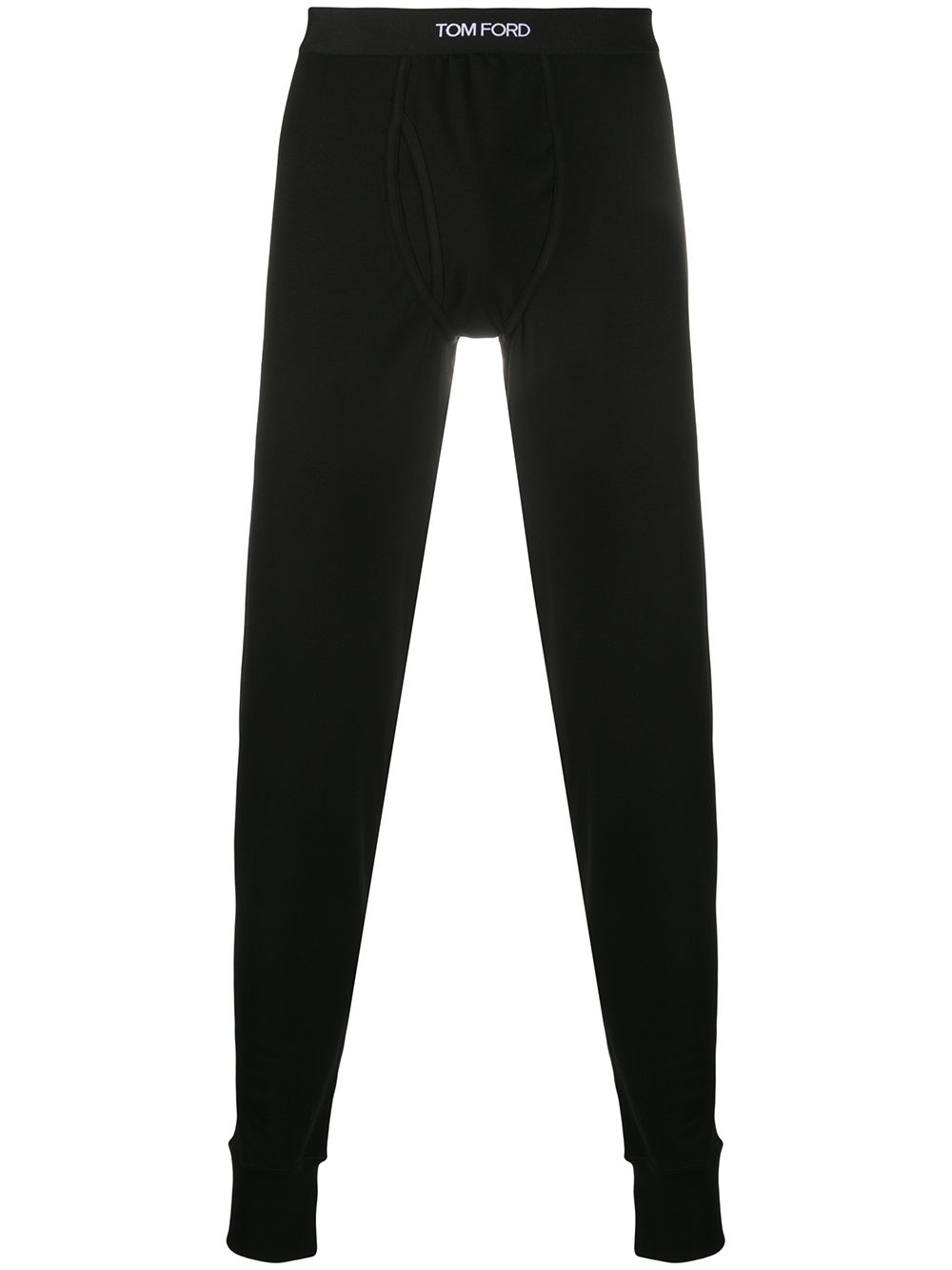 Logo waistband long johns - Black